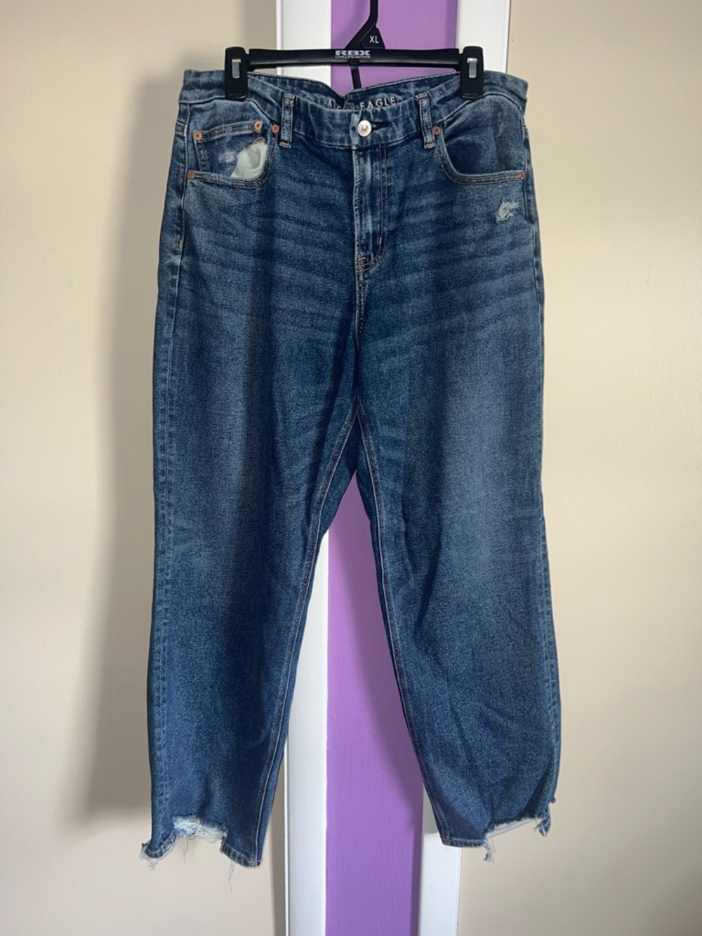 American Eagle Distressed Dark Wash Jeans